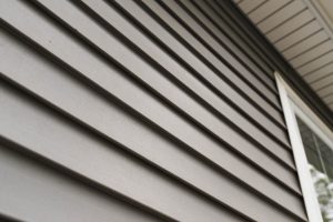Insulated vinyl siding installed by professional siding contractors.